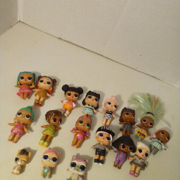 LOL Surprise Toy Figures Bundle Lot of 19 Mini Baby Pets - Picture 7 of 12